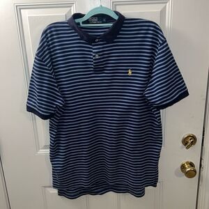 Polo Ralph Lauren shirt blue yelllow